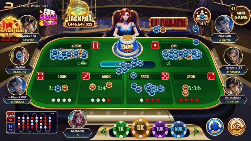 Giới thiệu game Xóc Đĩa Sumclub