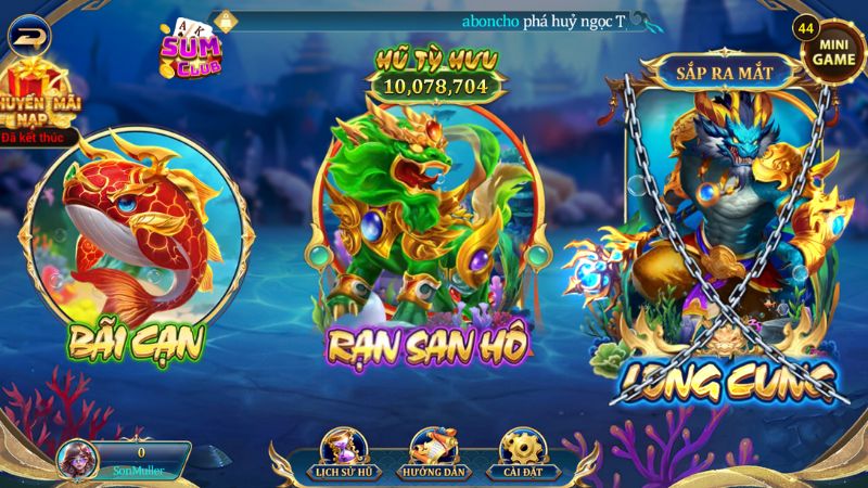 Giới thiệu game bắn cá Long Cung Sumclub