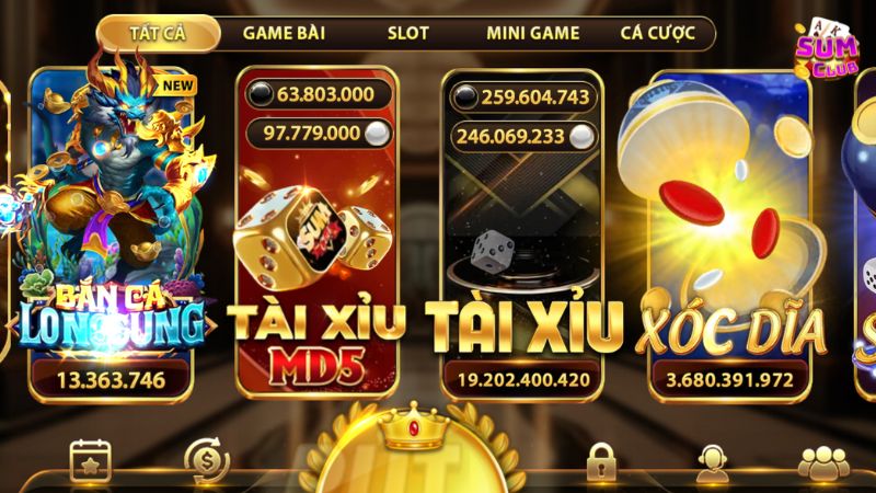 Kho trò chơi phong phú, update liên tục