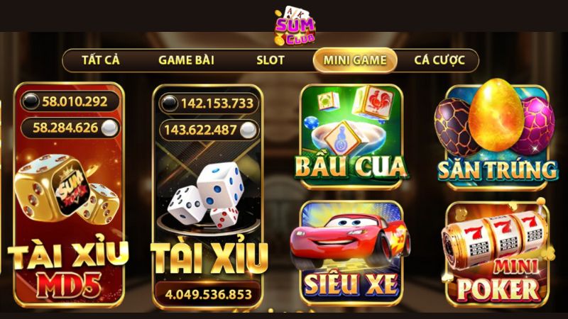 Mini Game Sumclub
