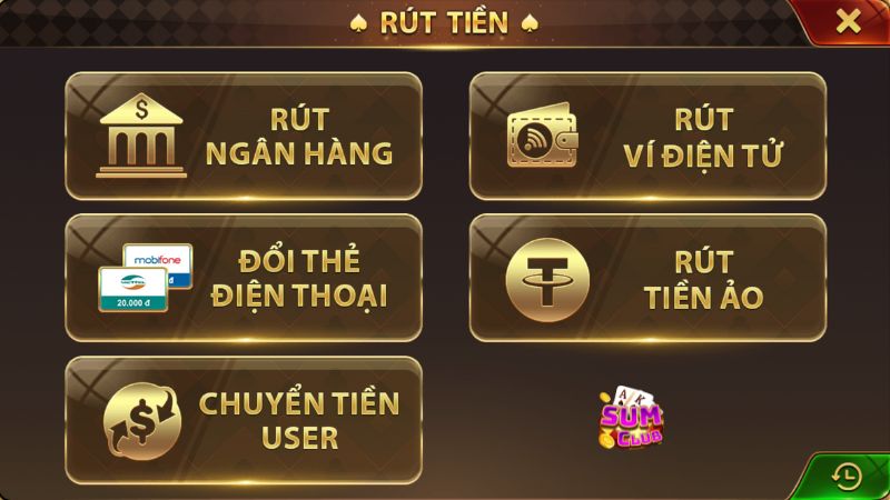 Rút tiền