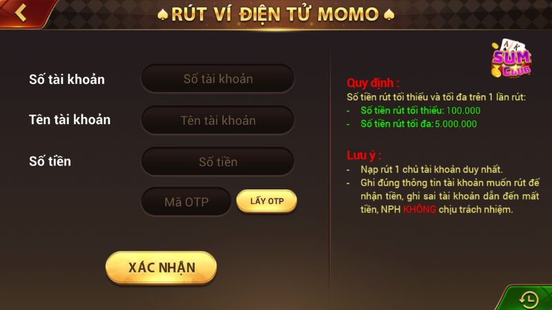 Rút ví điện tử