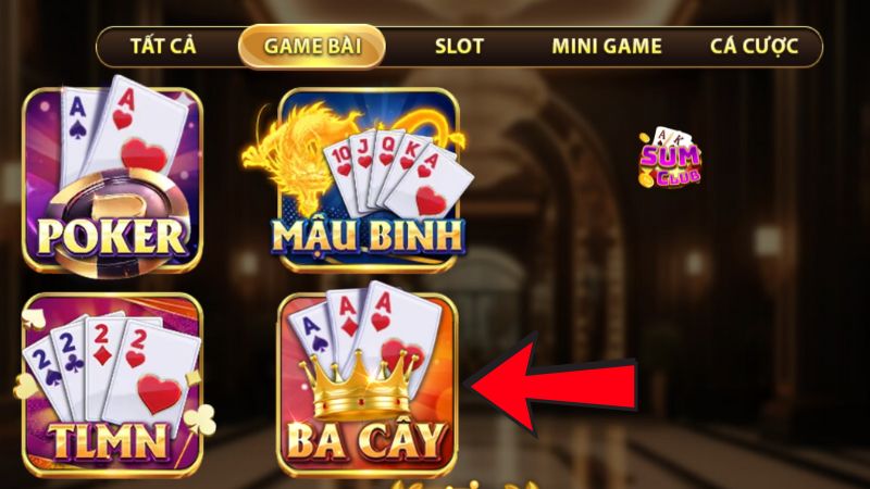 Tìm hiểu luật chơi ba cây Sumclub