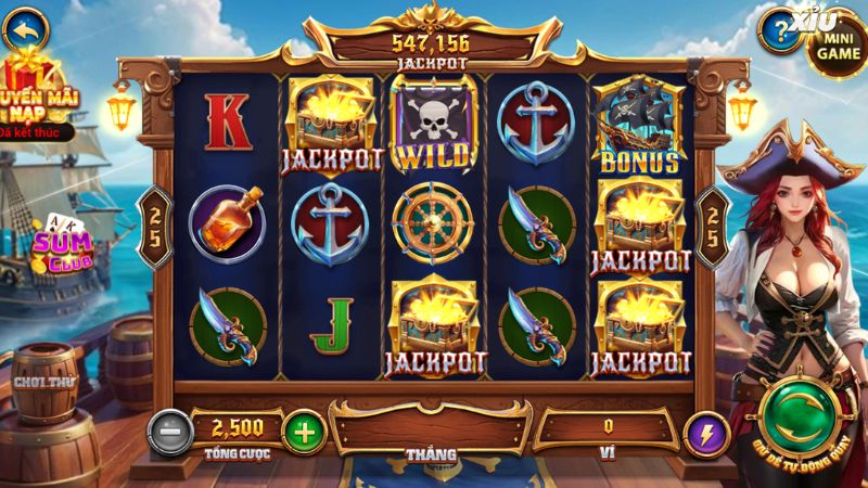 Tìm hiểu luật chơi slots Đại Hải Trình Sumclub