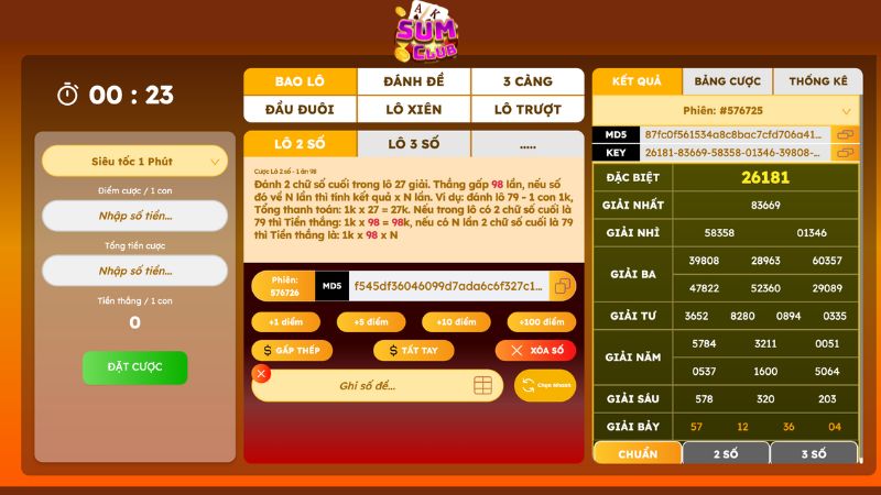 Tìm hiểu về Lô Đề Siêu Tốc Sumclub
